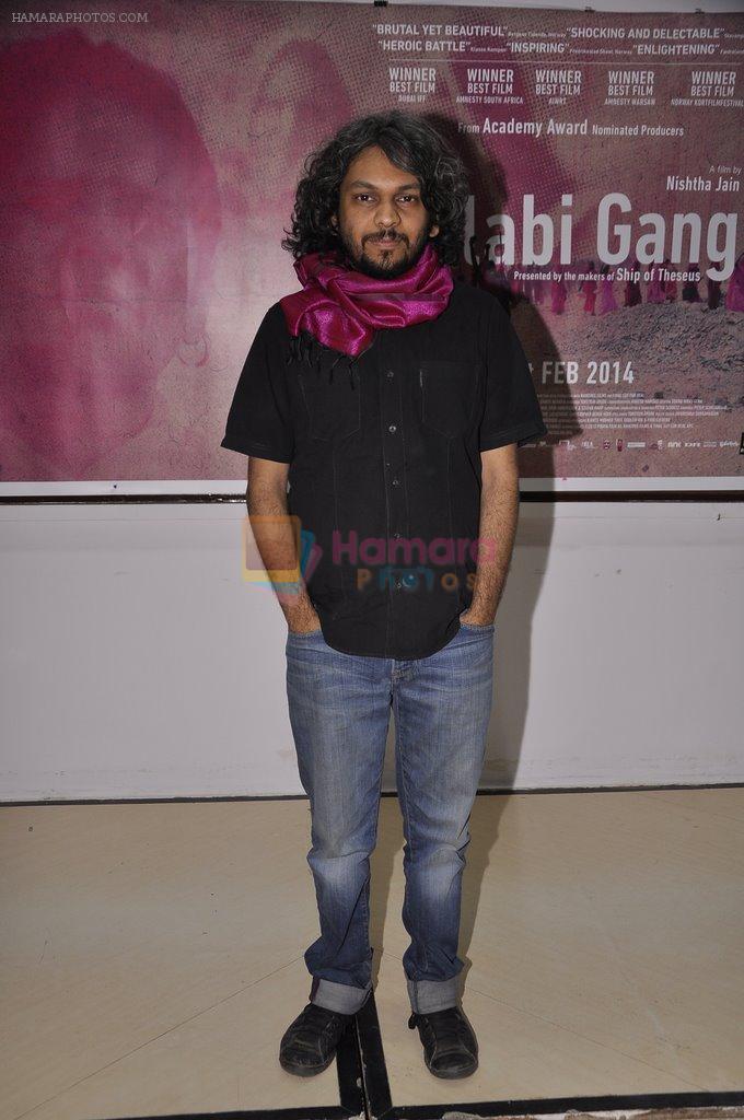 Anand Gandhi at Press conference of documentary film Gulabi Gang in Press Club, Mumbai on 3rd Feb 2014