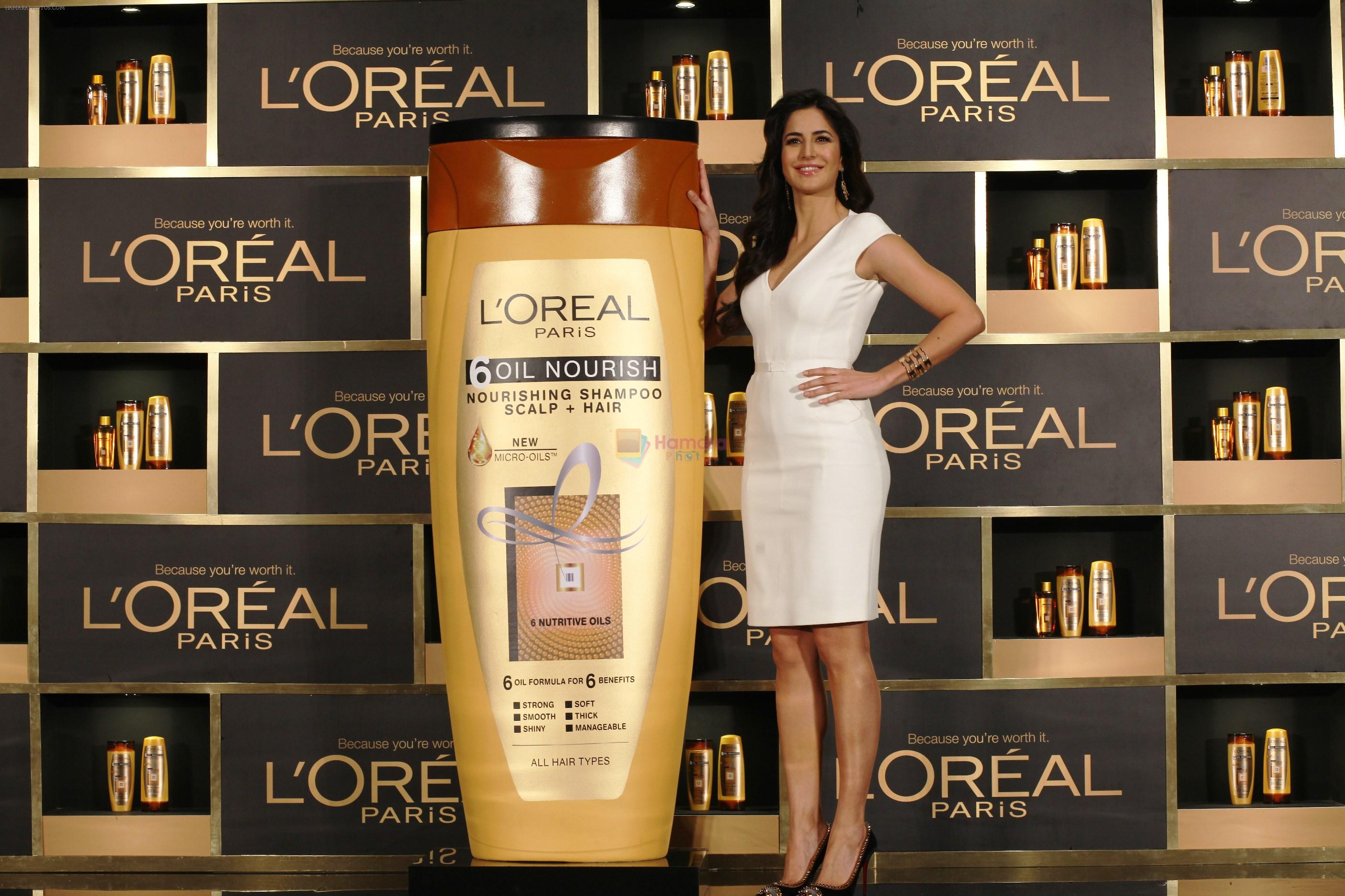 Katrina Kaif - Loreal Paris Brand Ambassador, launch of 6 Oil Nourish