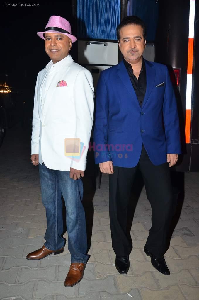Ravi Behl, Naved Jaffrey at gunday promotions on the sets of Boogie Woogie in Malad, Mumbai on 6th Feb 2014