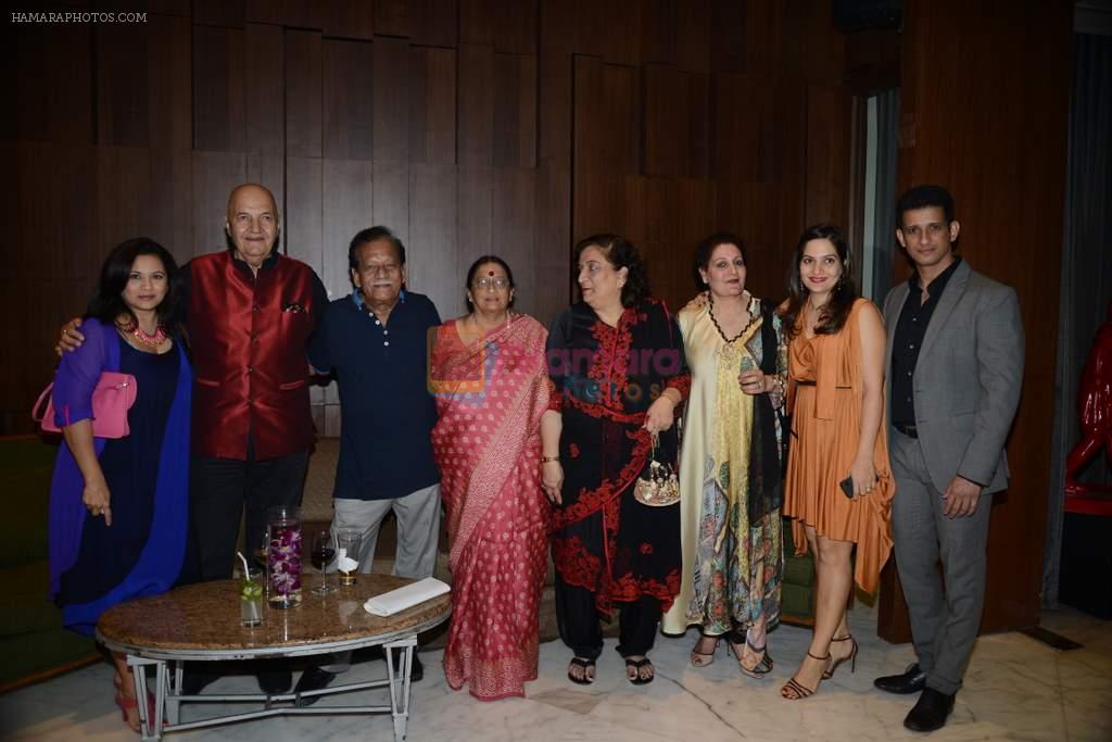 Sharman Joshi, Prem Chopra at Samsara Art anniversary in Enigma, J W Marriott, Mumbai on 7th Feb 2014