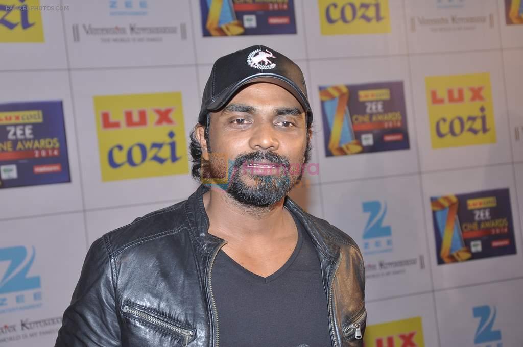 Remo D Souza at Zee Awards red carpet in Filmcity, Mumbai on 8th Feb 2014