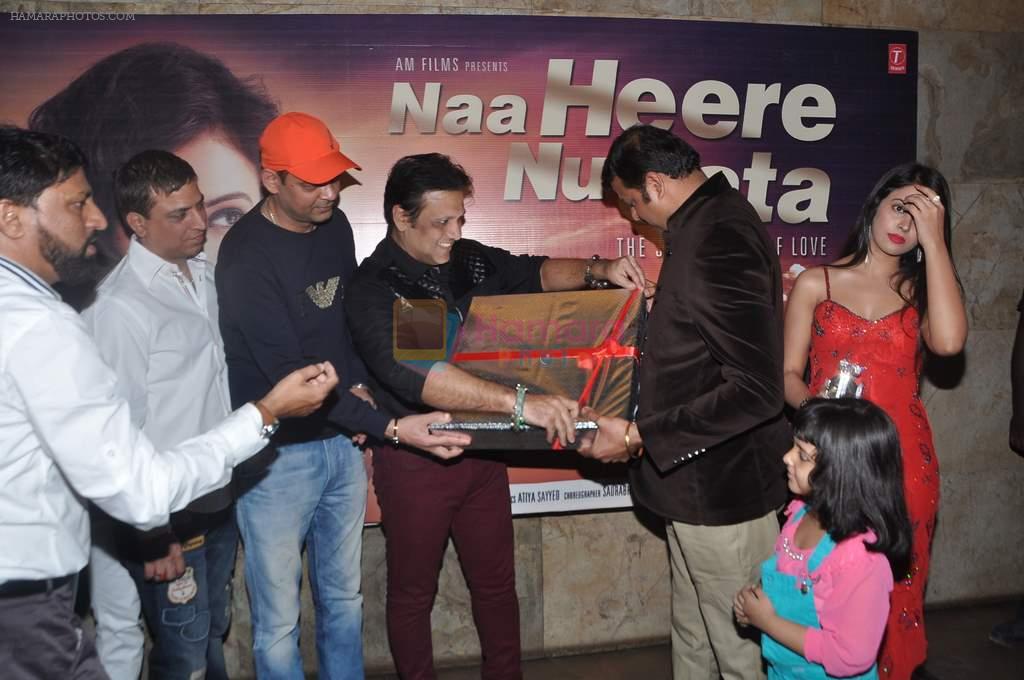Govinda at Naa Heere Nu Sata film music launch in Santacruz, Mumbai on 9th Feb 2014