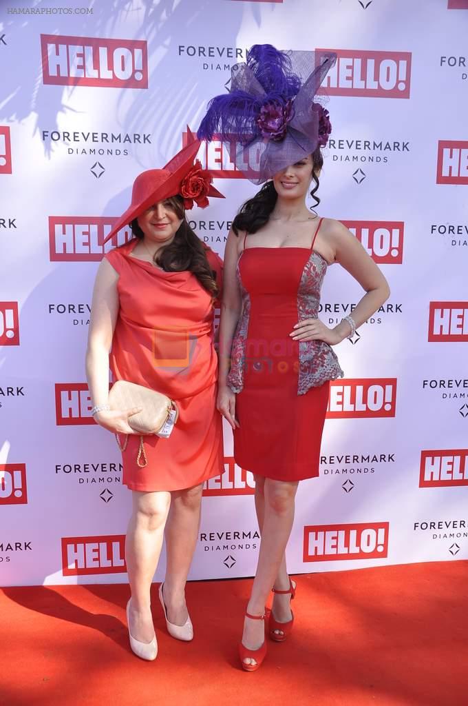 Evelyn Sharma at Hello Cup in RWITC, Mumbai on 9th Feb 2014