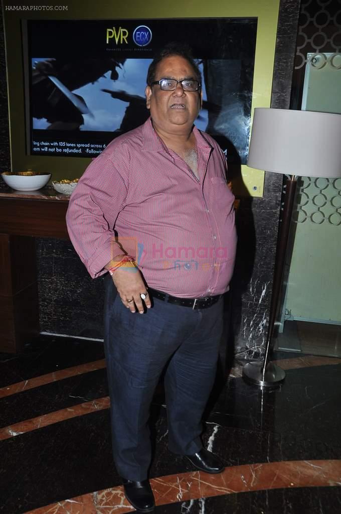 Satish Kaushik at Gang of Ghosts trailer launch in PVR, Mumbai on 11th Feb 2014