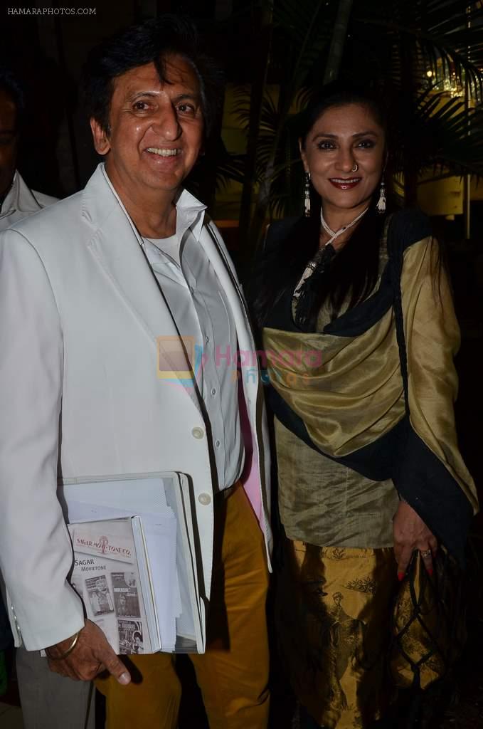 Kailash Surendranath, Aarti Surendranath at the launch of Sagar Movietone in Khar Gymkhana, Mumbai on 11th Feb 2014