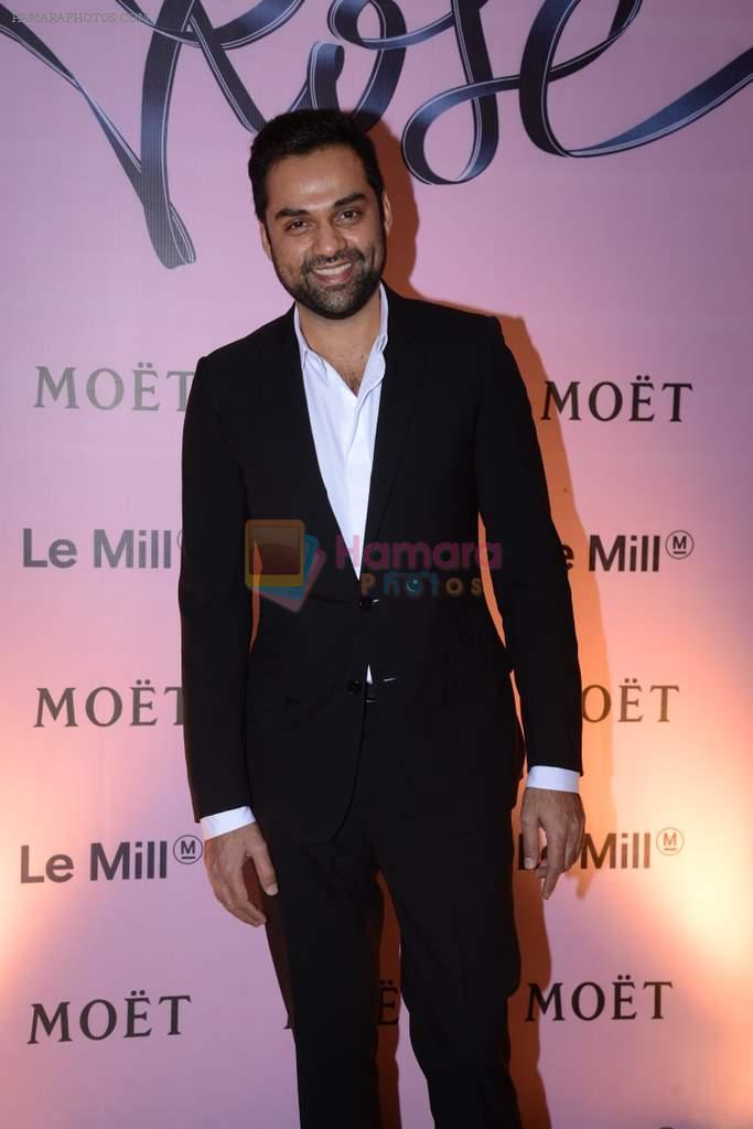 Abhay Deol at rose moet launch live feed from the event in Mumbai on 13th Feb 2014