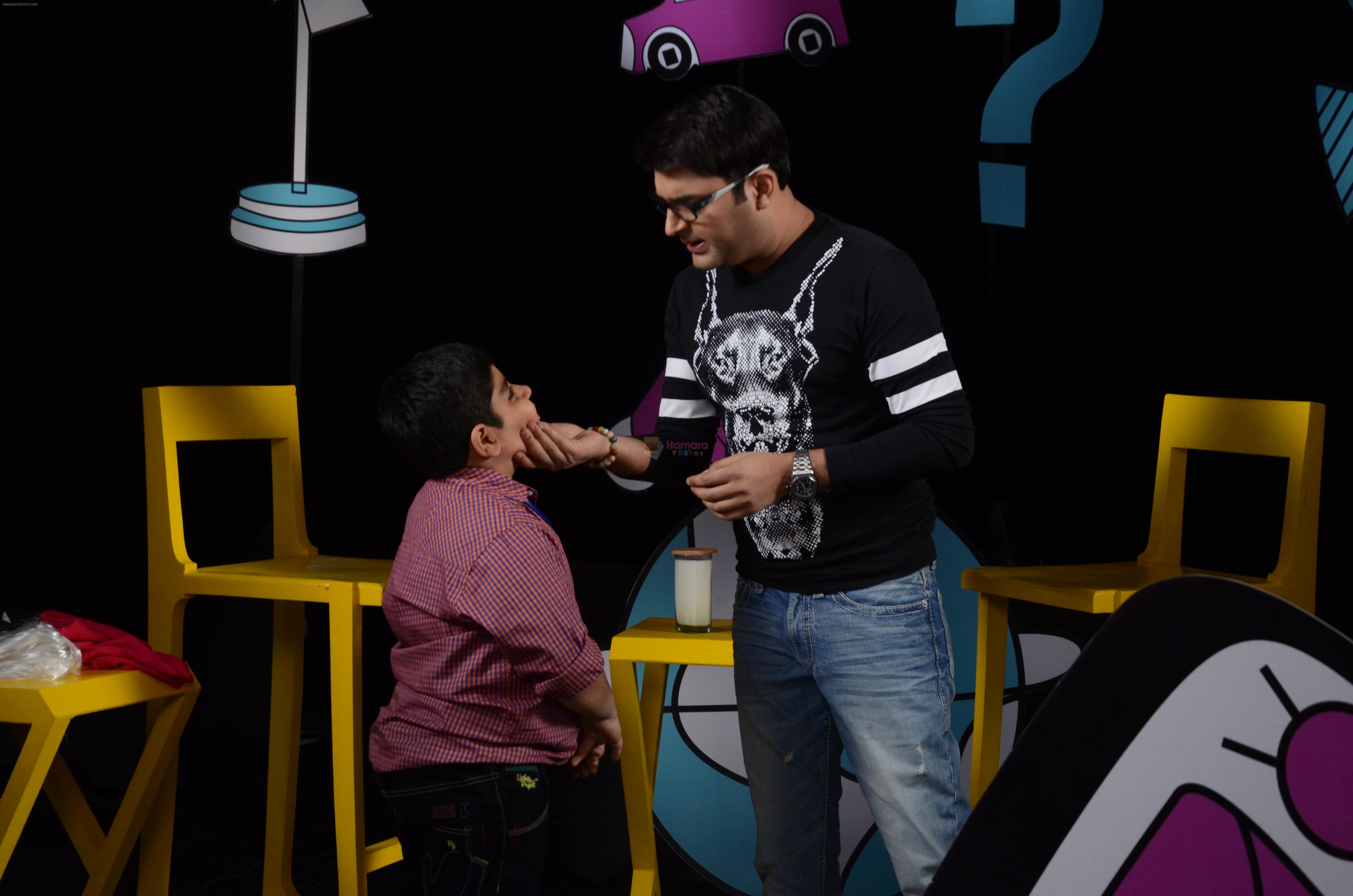 Captain Tiao shoot with Kapil Sharma at Mehboob Studio on 13th Feb 2014