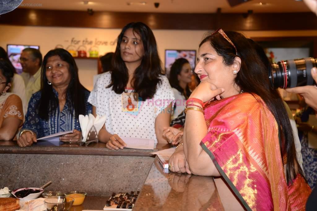 Anuradha Paudwal at Asha Khatau's book launch in Foodhall, Mumbai on 13th Feb 2014