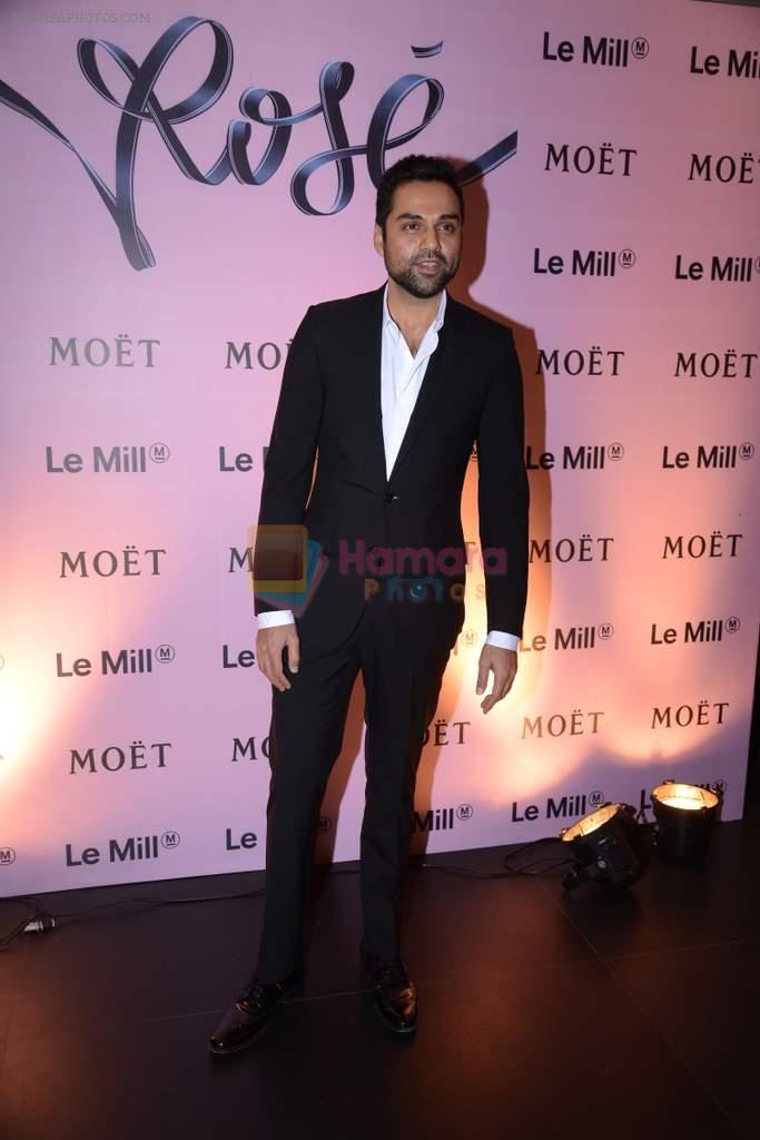 Abhay Deol at rose moet launch live feed from the event in Mumbai on 13th Feb 2014