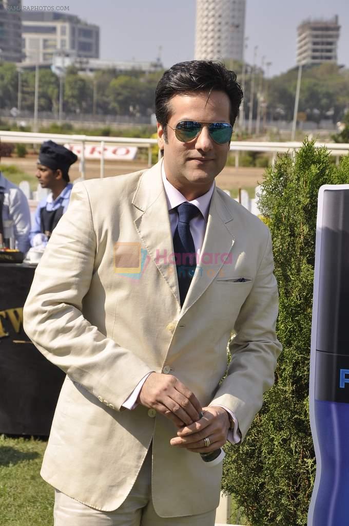 Fardeen Khan at Provogue AGP fashion show and race in RWITC, Mumbai on 16th Feb 2014