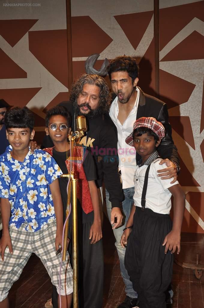 Amole Gupte at the recording of Amol Gupte's music video in Mumbai on 16th feb 2014