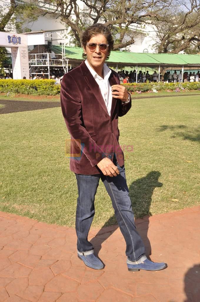 Chunky Pandey at Provogue AGP fashion show and race in RWITC, Mumbai on 16th Feb 2014