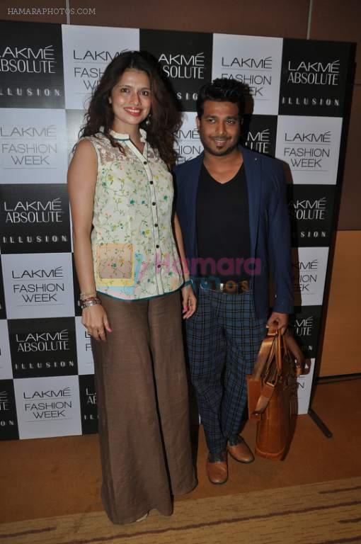 at the Press conference of Lakme Fashion Week 2014 in Mumbai on 17th Feb 2014