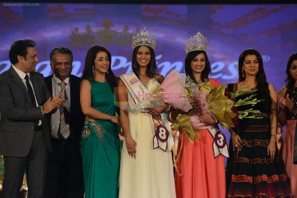 Govinda, Juhi Chawla, Krishika Lulla at Indian Princess finals in Juhu, Mumbai on 18th Feb 2014