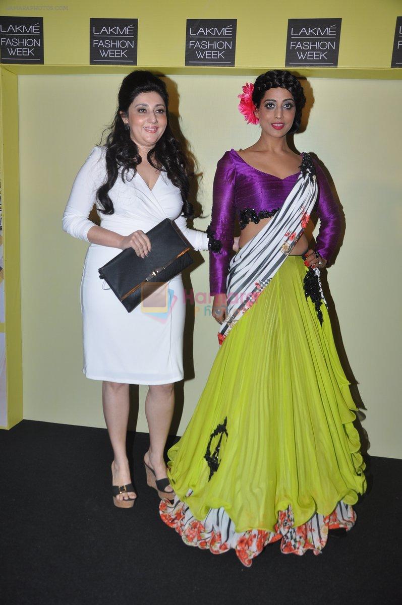 Mahi Gill at the Press conference of Lakme Fashion Week 2014 in Mumbai on 17th Feb 2014