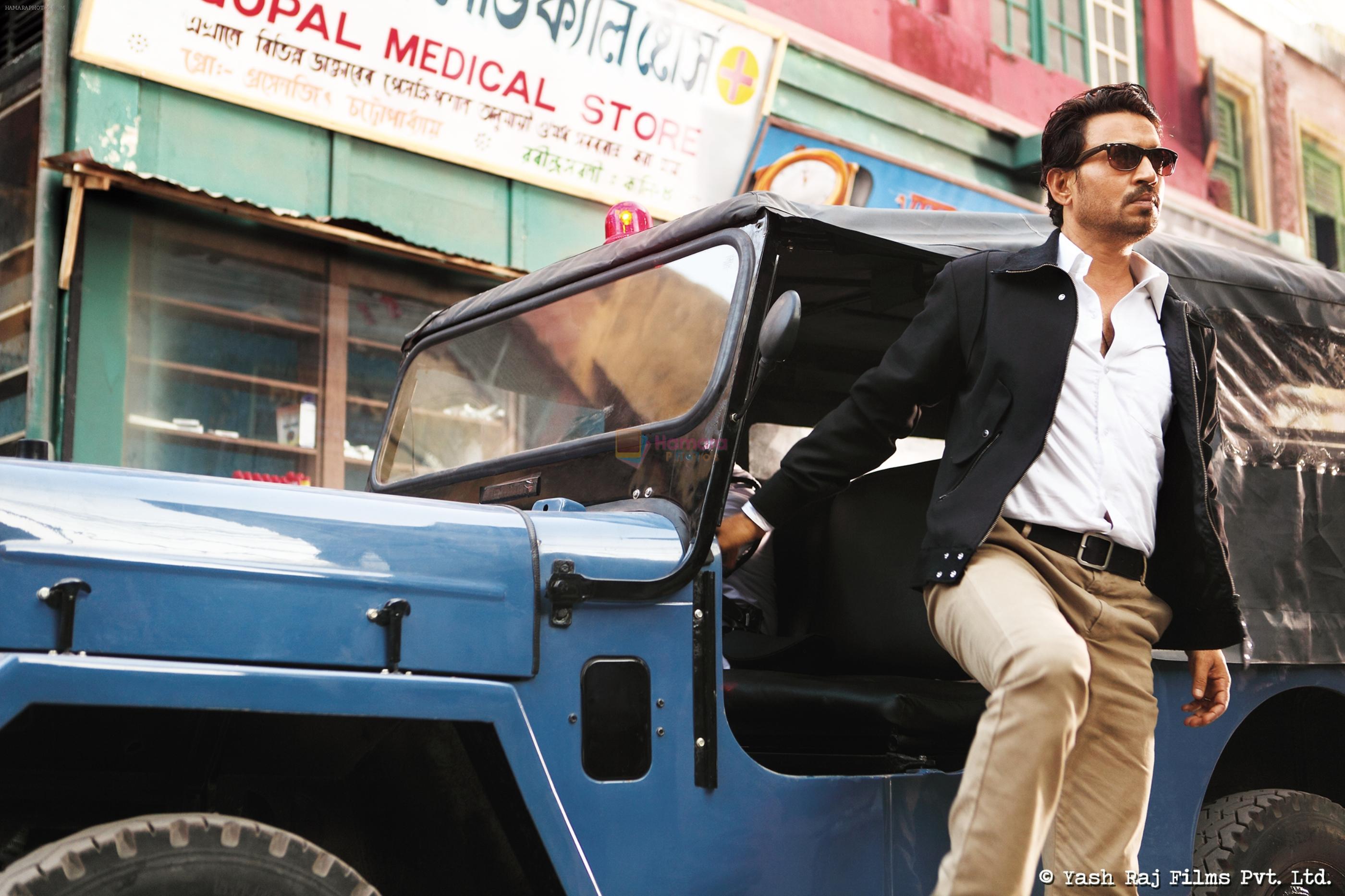 Irrfan Khan in the still from movie Gunday