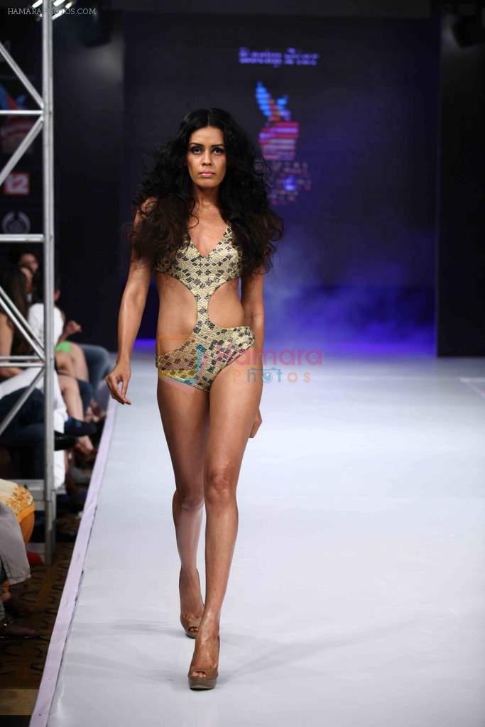 Model walks for Rocky S on day 2 of Bengal Fashion Week on 22nd Feb 2014