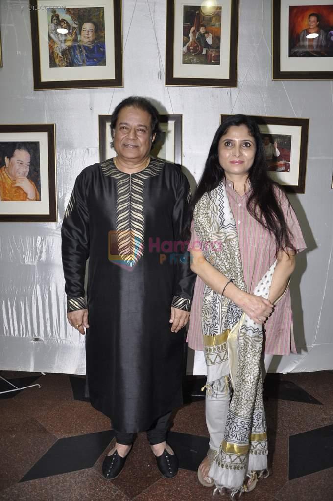Anup Jalota's exhibition and concert in Sion, Mumbai on 22nd Feb 2014