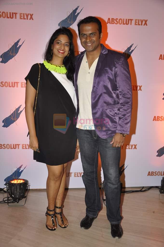 Siddharth Kannan at Absolut Elyx in Palladium, Mumbai on 23rd Feb 2014