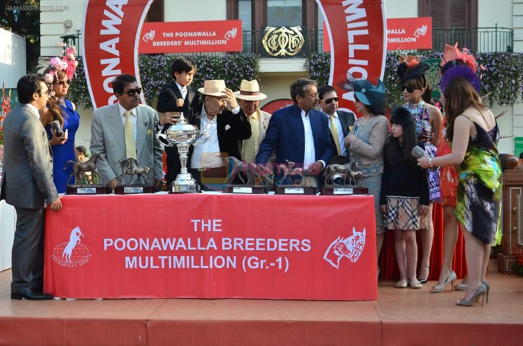 at Poonawala race in Mumbai on 23rd Feb 2014