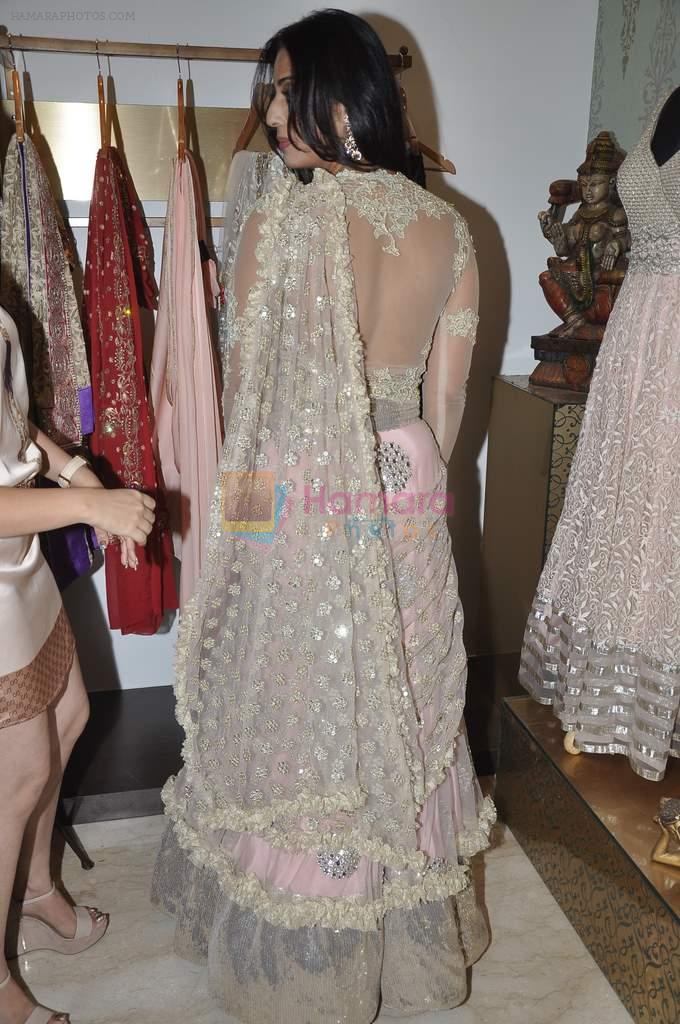 Mahi Gill at Amy Billimoria's showroom in Mumbai on 24th Feb 2014
