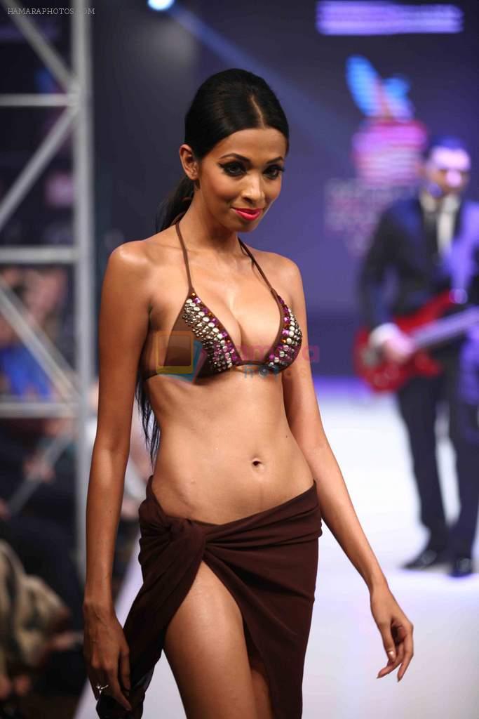 Model walk for designer Manoviraj Kosla in the Grand Finale of Bengal Fashion Week 2014 on 24th Feb 2014