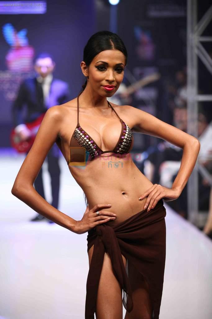 Model walk for designer Manoviraj Kosla in the Grand Finale of Bengal Fashion Week 2014 on 24th Feb 2014