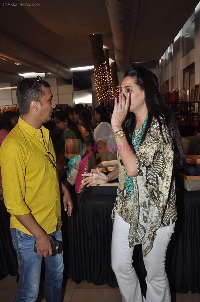 Vikram Phadnis, Mana Shetty at Araish Event hosted by Sharmila and Shaan Khanna in Mumbai on 25th Feb 2014