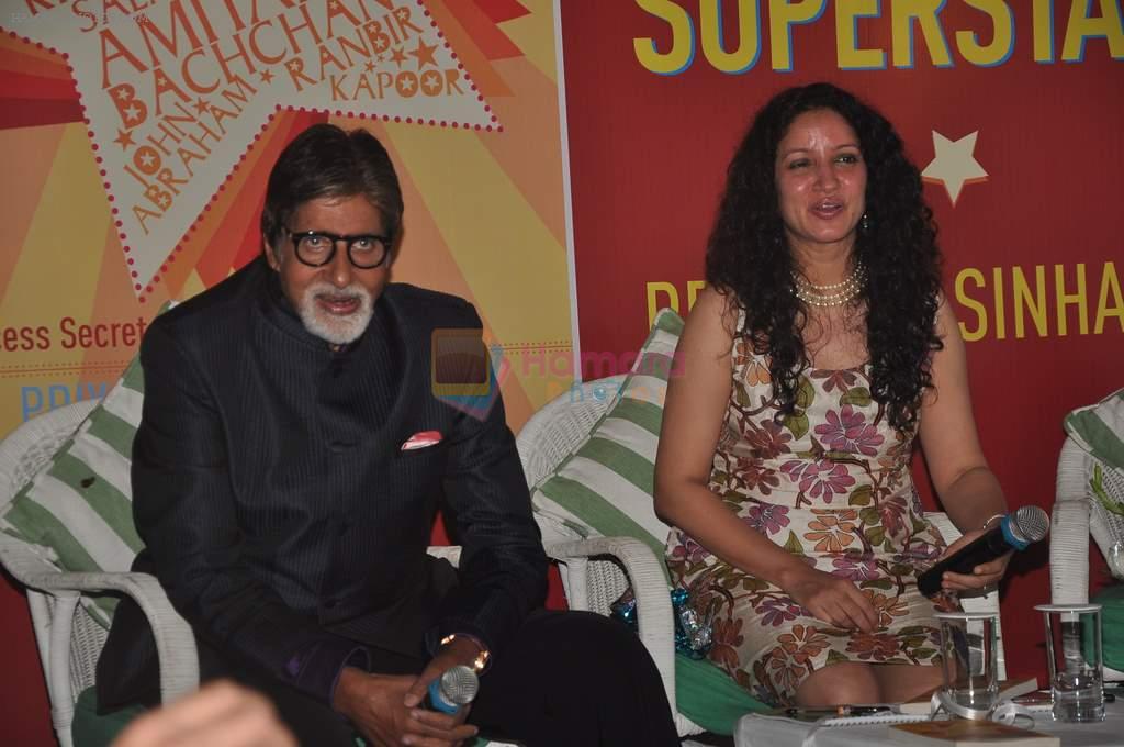 Amitabh Bachchan at Priyanka Sinha's book launch in Olive, Mumbai on 25th Feb 2014