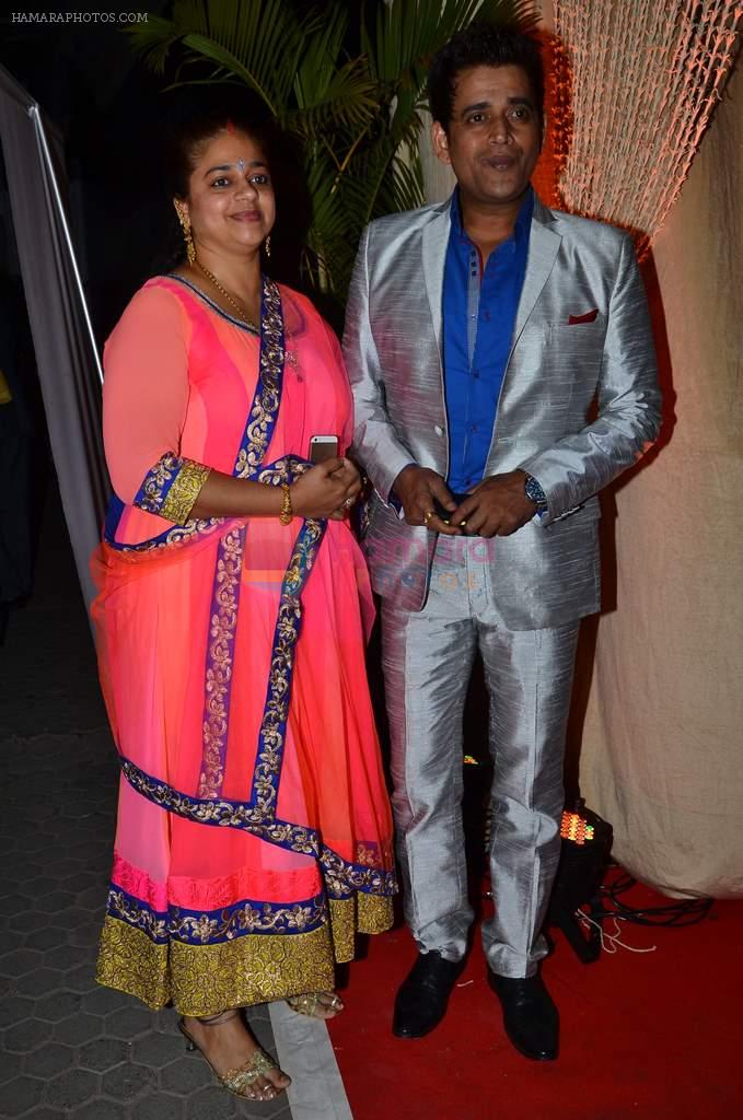 Ravi Kishan at Rajiv and Megha's wedding reception in Sahara Star, Mumbai on 25th Feb 2014