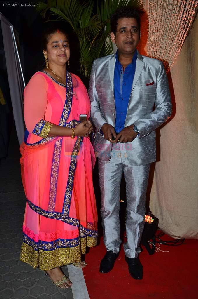 Ravi Kishan at Rajiv and Megha's wedding reception in Sahara Star, Mumbai on 25th Feb 2014