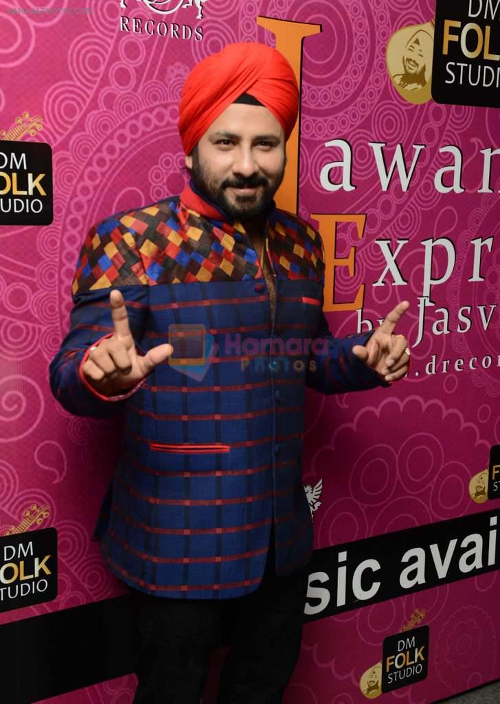 Jasveer  Singh at the launch of Jawani Express Album in Mumbai on 25th Feb 2014