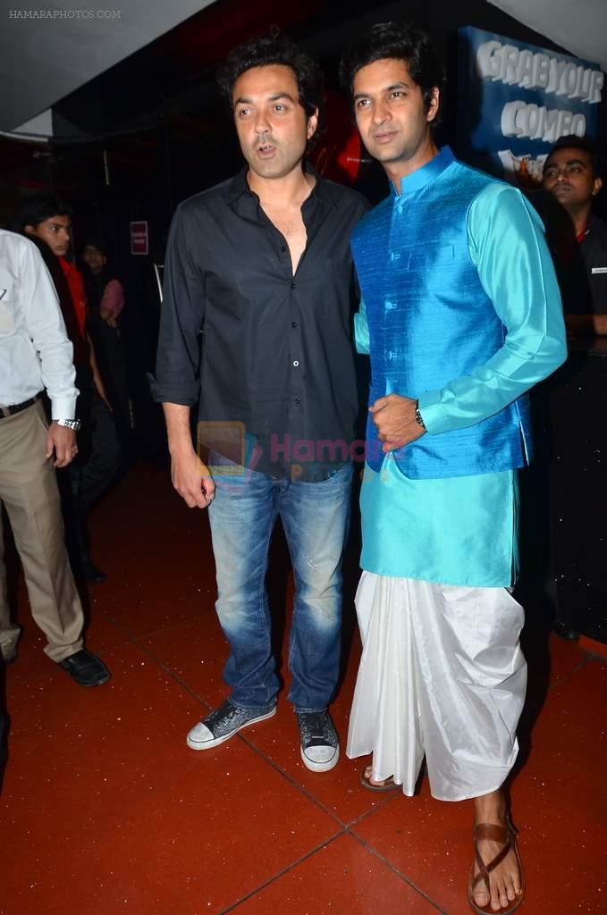 Purab Kohli, Bobby Deol at the First look & theatrical trailer launch of Jal in Cinemax on 25th Feb 2014