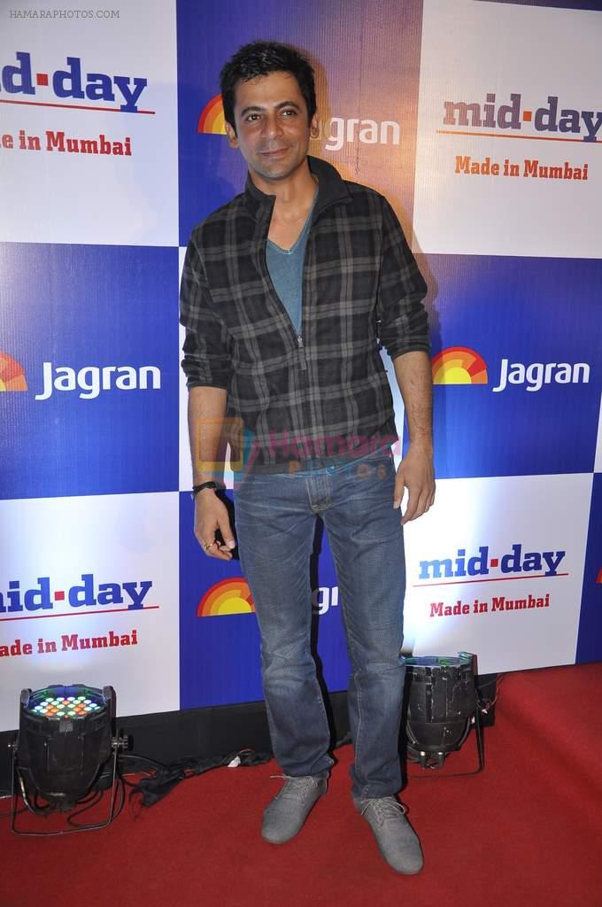 Sunil Grover at Mid-day bash in J W Marriott, Mumbai on 26th Feb 2014