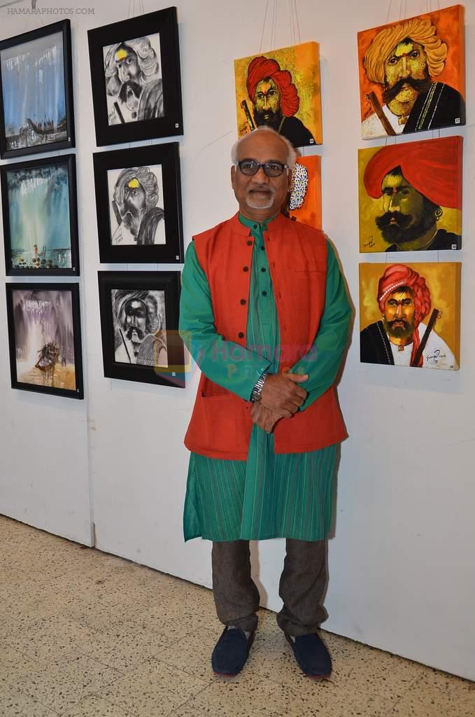 at artist Raosaheb's art event in Jehangir, Mumbai on 26th Feb 2014