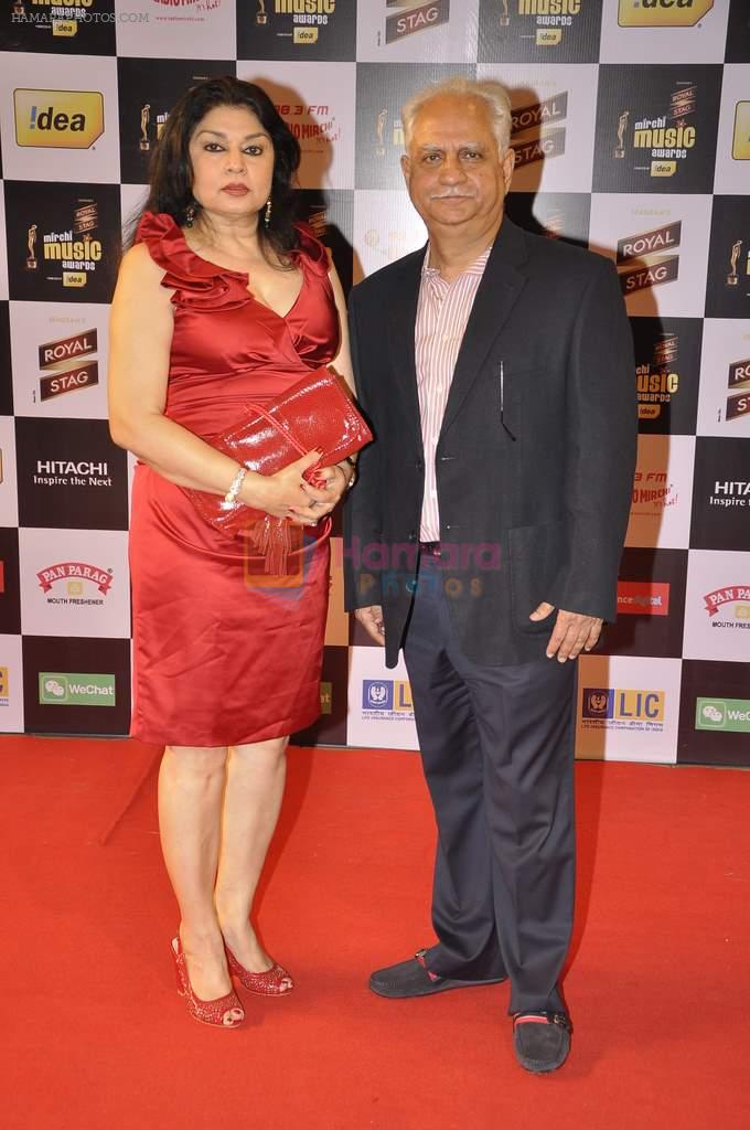Kiran Juneja, Ramesh Sippy at Radio Mirchi music awards in Yashraj on 27th Feb 2014