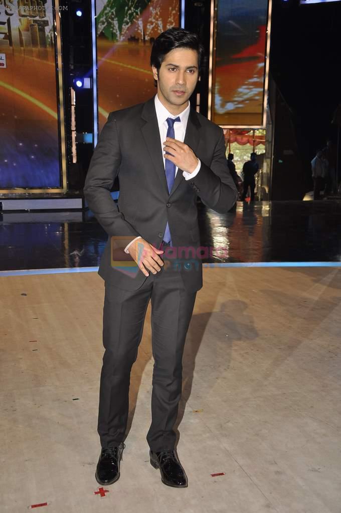 Varun Dhawan at the Promotion of Main Tera Hero on India's Got Talent in Filmcity, Mumbai on 27th Feb 2014