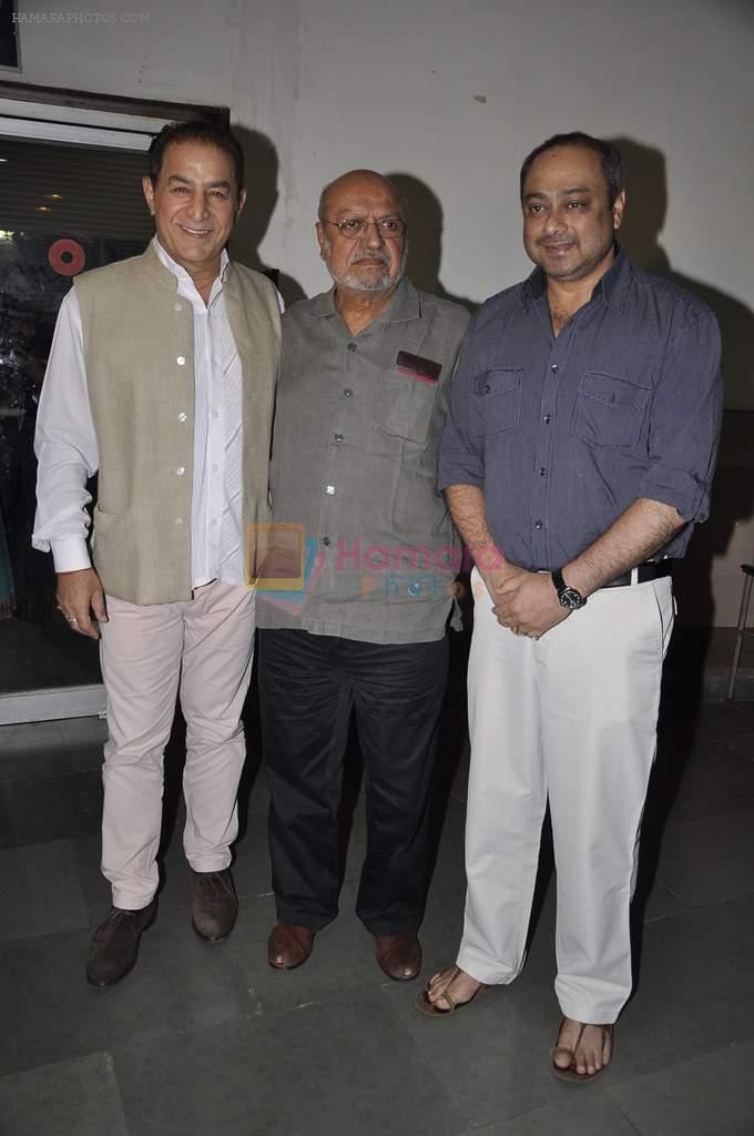 Dalip Tahil, Shyam Benegal, Sachin Khedekar at Samvidhan serial launch in Worli, Mumbai on 28th Feb 2014