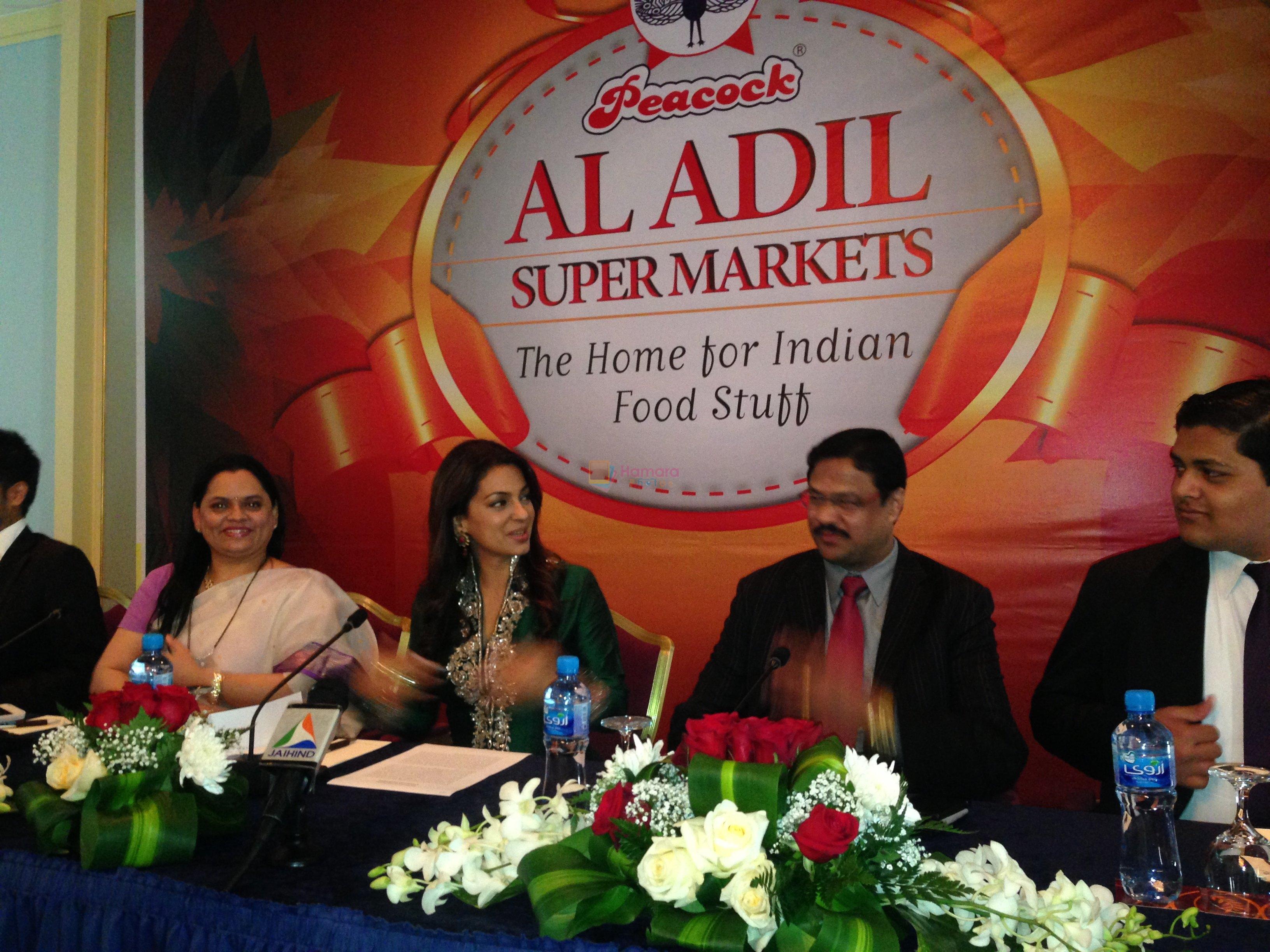 Juhi Chawla at Al Adil Supermarkets