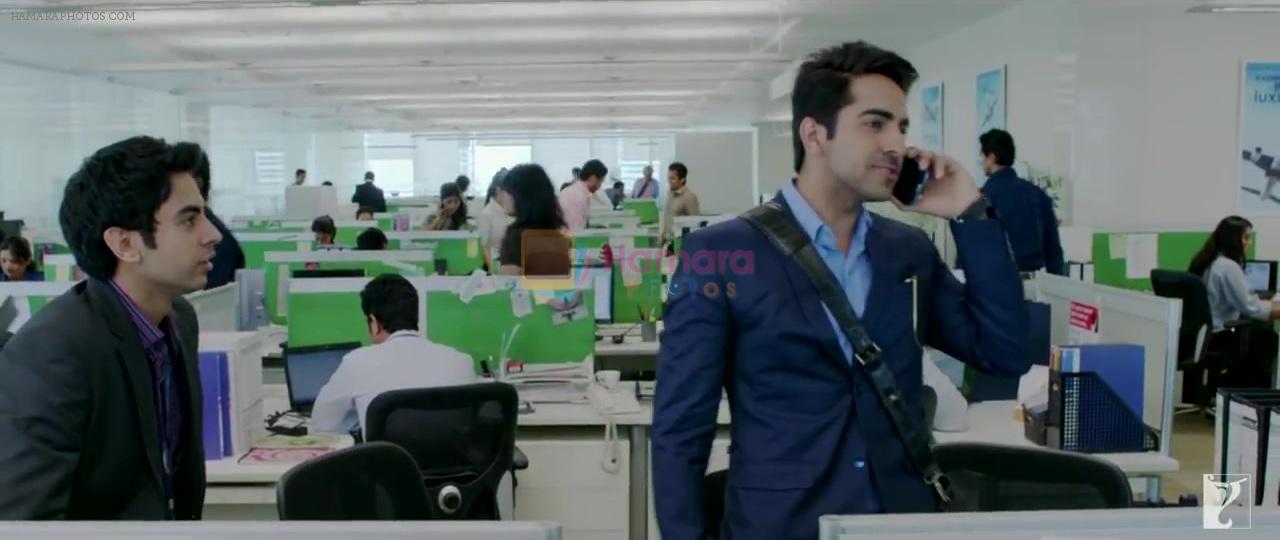 Ayushmann Khurrana in Bewakoofiyaan Movie Still