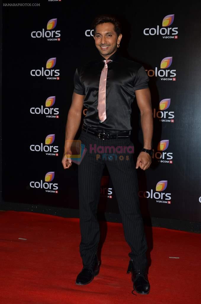 Terence Lewis at Colors red carpet in Grand Hyatt, Mumbai on 1st March 2014