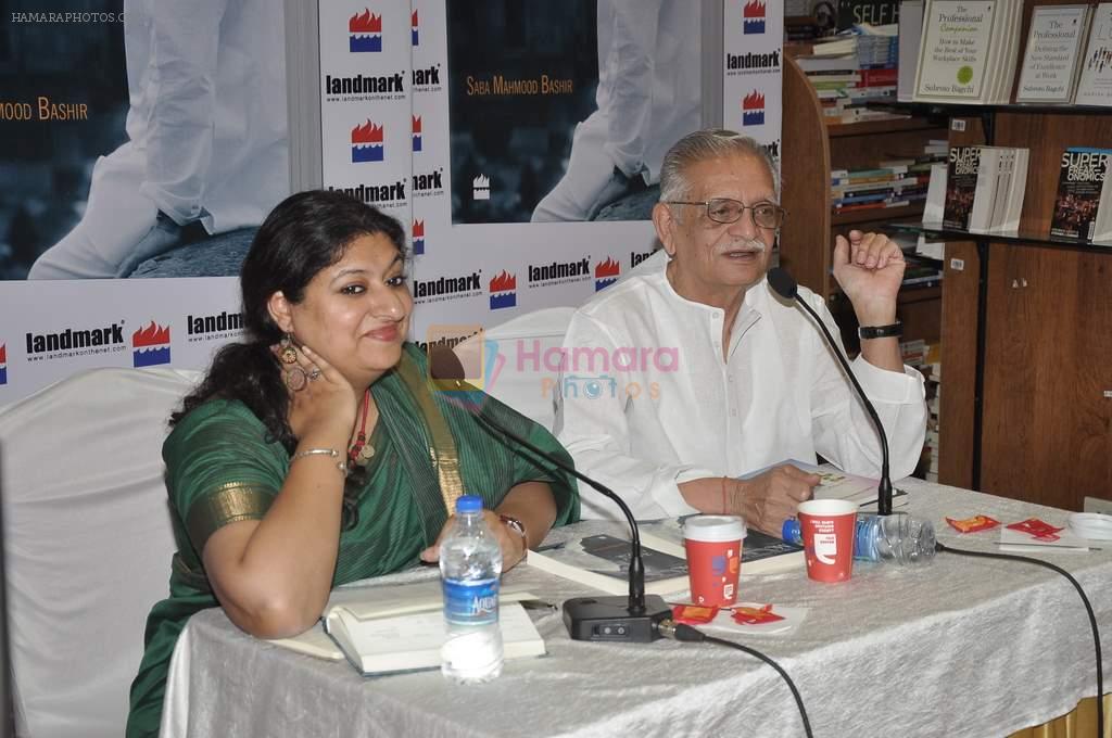 Gulzar at a book launch in Landmark, Mumbai on 1st March 2014