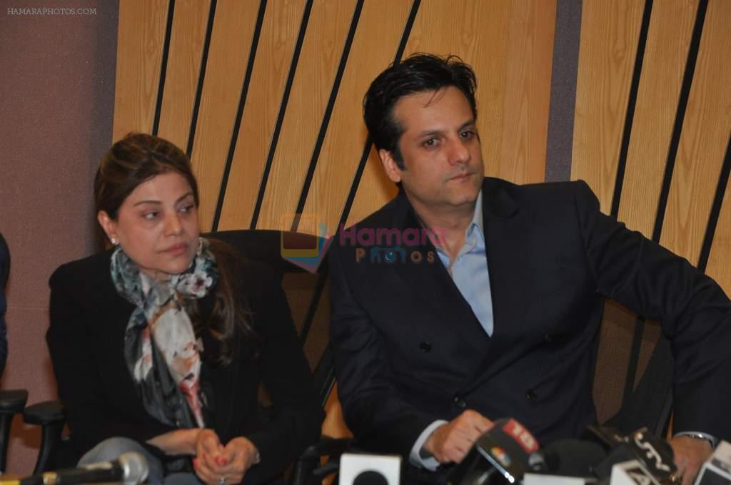 Sapna Mukherjee, Fardeen Khan with celebs protest Subrata Roy's arrest in Mumbai on 2nd March 2014