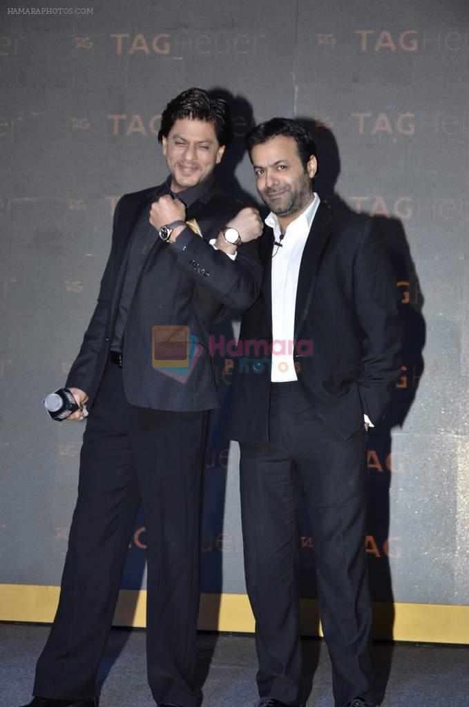 Shahrukh Khan, Tarun Mansukhani unveils Tag Heuer's Golden Carrera watch collection in Taj Land's End, Mumbai on 3rd March 2014