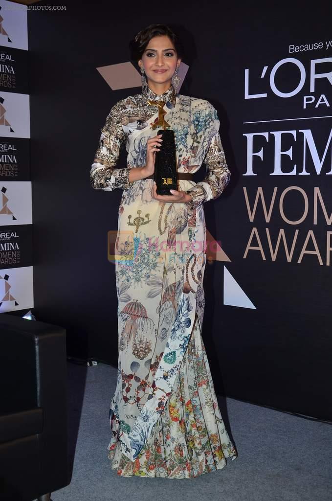 Sonam Kapoor announces 3rd L_Oreal Paris Femina Women Awards in ITC, Parel, Mumbai on 3rd March 2014