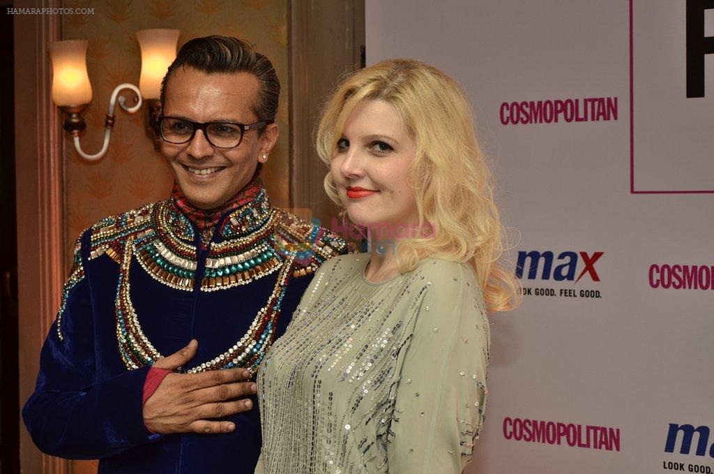 Imam Siddique at Cosmopolitan Max Fashion Icon grand finale in Delhi on 6th March 2014