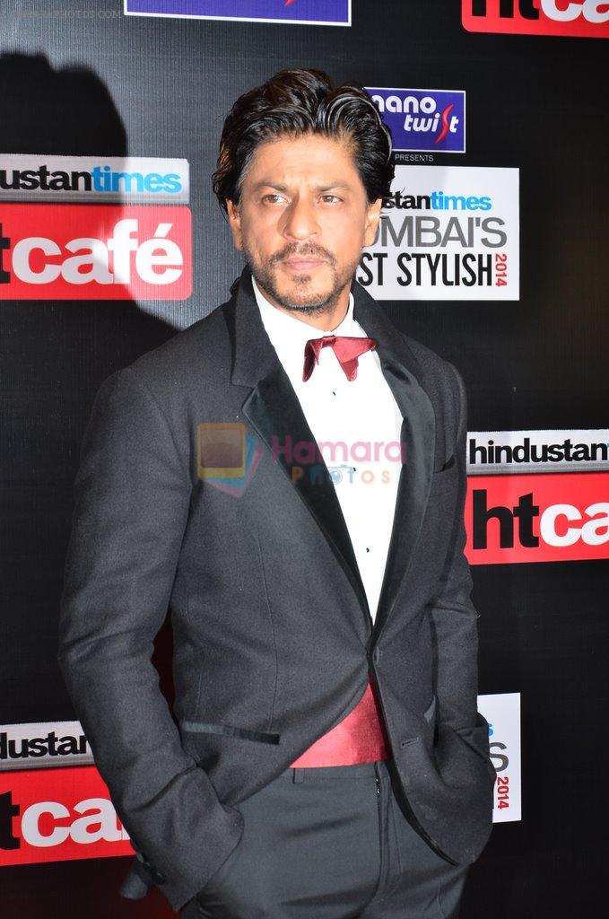 Shahrukh Khan at HT Most Stylish Awards in ITC Parel, Mumbai on 8th March 2014
