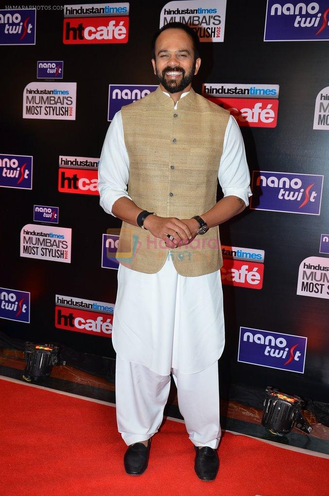 Rohit Shetty at HT Most Stylish Awards in ITC Parel, Mumbai on 8th March 2014