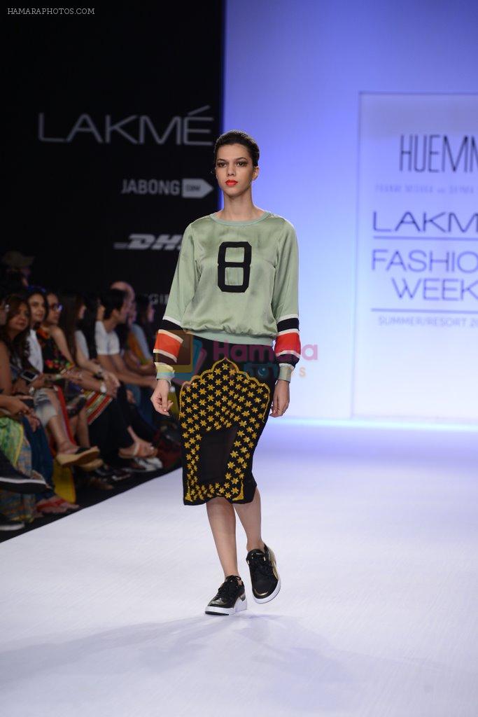 Model walk for Huemn Show at LFW 2014 Day 1 in Grand Hyatt, Mumbai on 12th March 2014