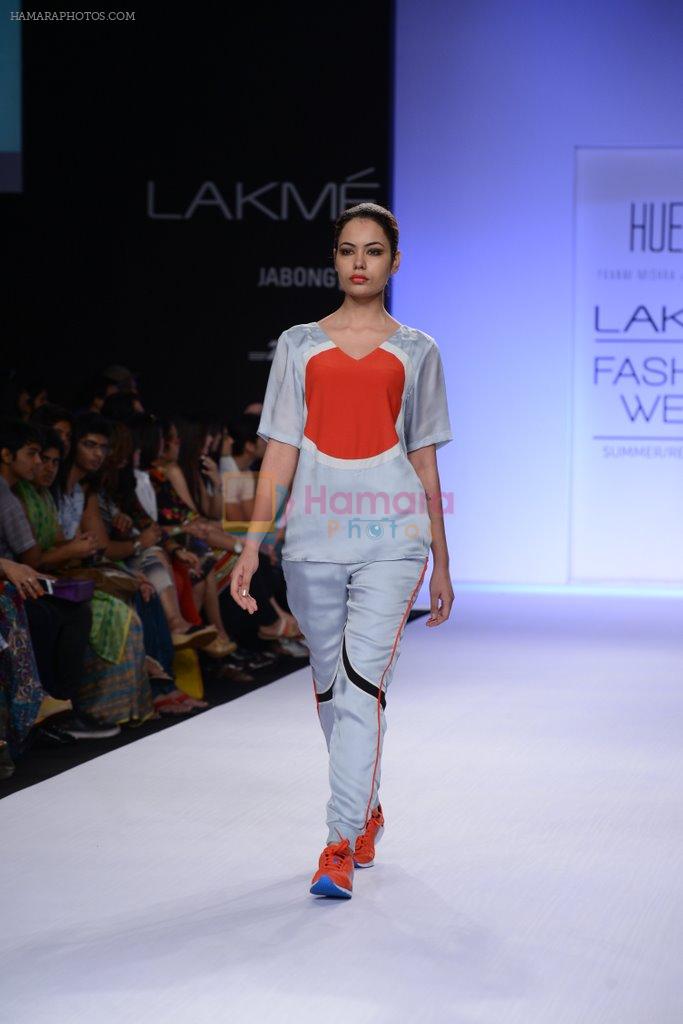 Model walk for Huemn Show at LFW 2014 Day 1 in Grand Hyatt, Mumbai on 12th March 2014